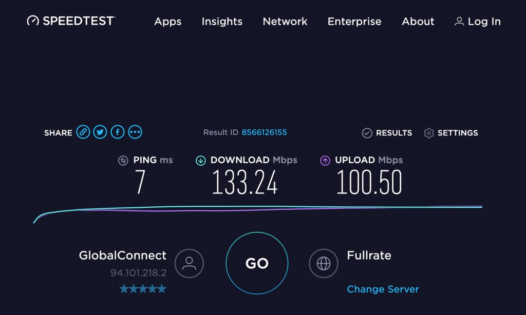 upload speed being throttled