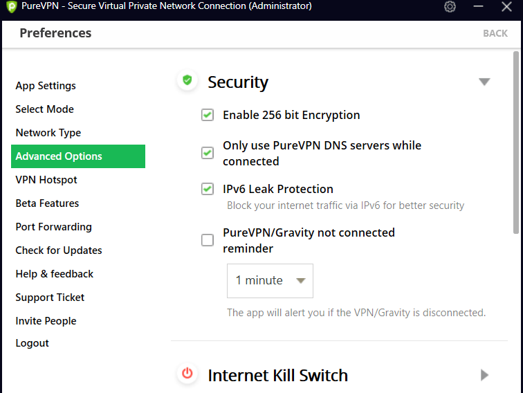 purevpn dedicated ip